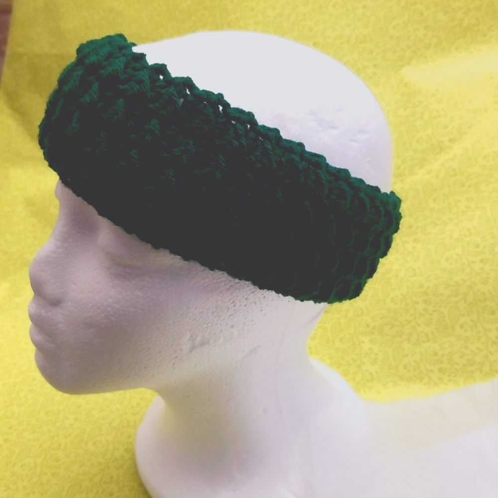 HANDCRAFTED headband / ear warmers.